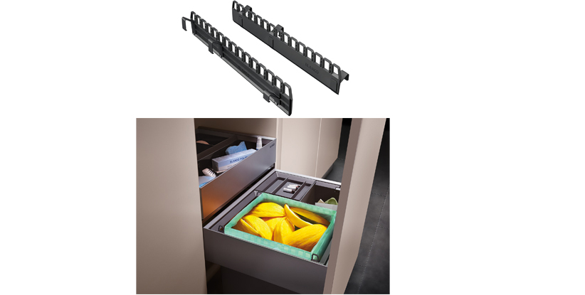 BLANCO CLIP für Select Abfallsammler, links/rechts