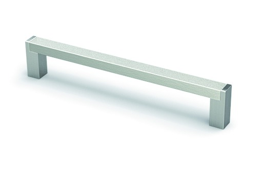 Möbelgriff BERMEO BA 128 Edelstahl Optik gebürstet