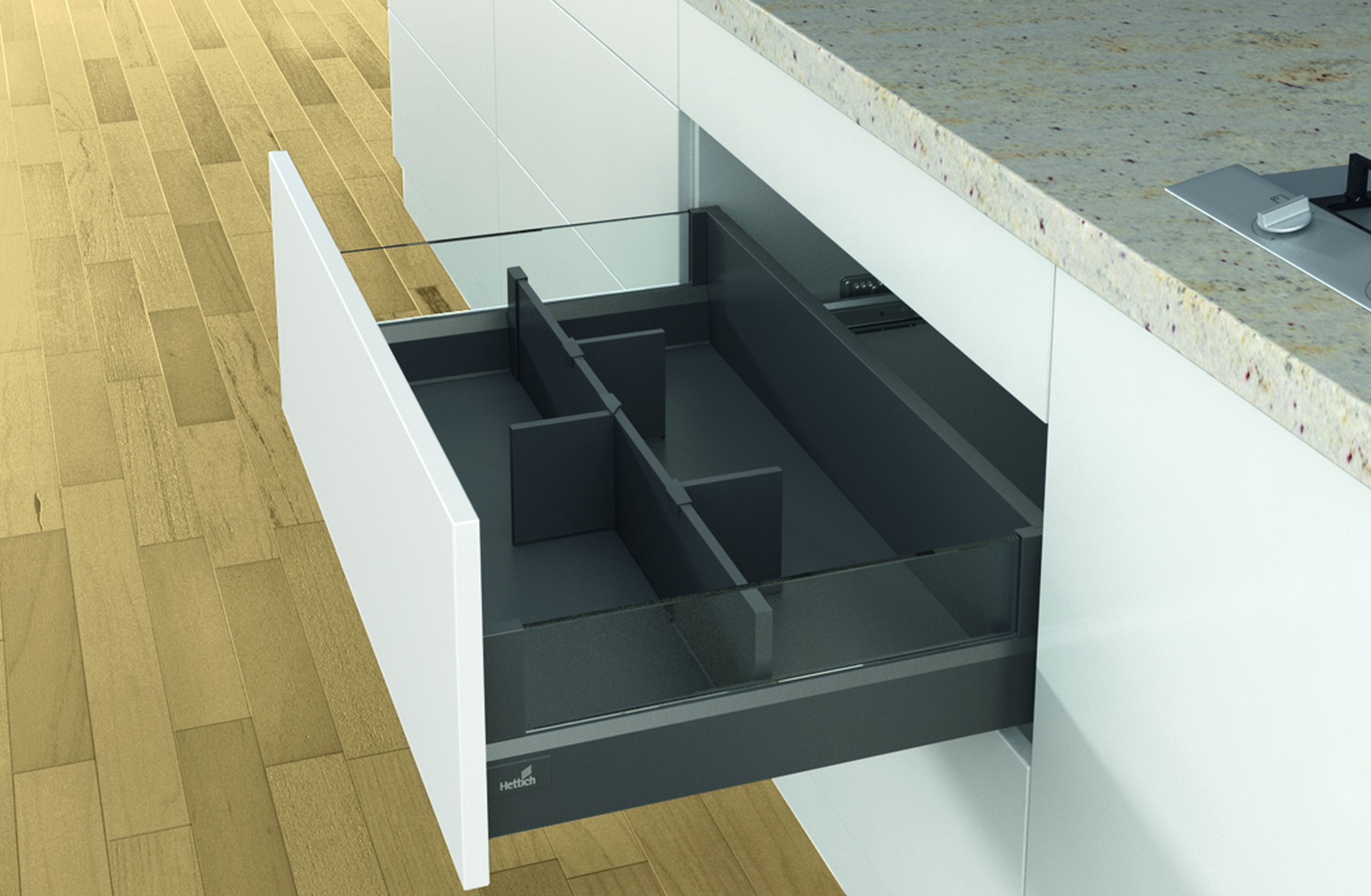 ArciTech OrgaStore 810 B1000 Kunststoff anthrazit