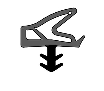 Dipro Zimmertürdichtung stumpf L 5701 beigeTSP-LAN