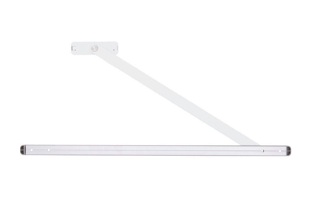 Türöffnungsbegrenzer, Gestänge weiß, verdeckte