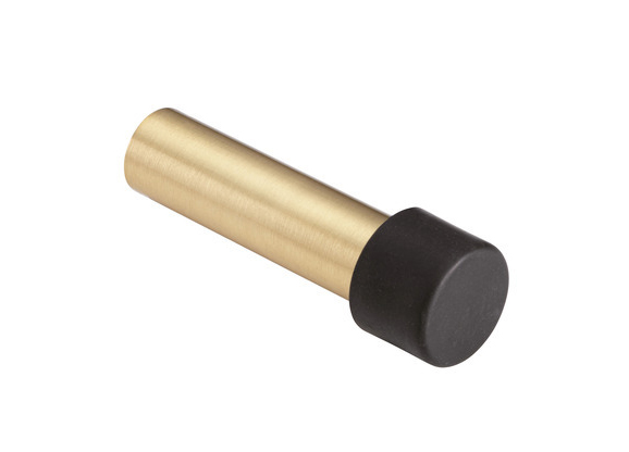 Türstopper Ø 28mm, Wandmontage, Messing matt