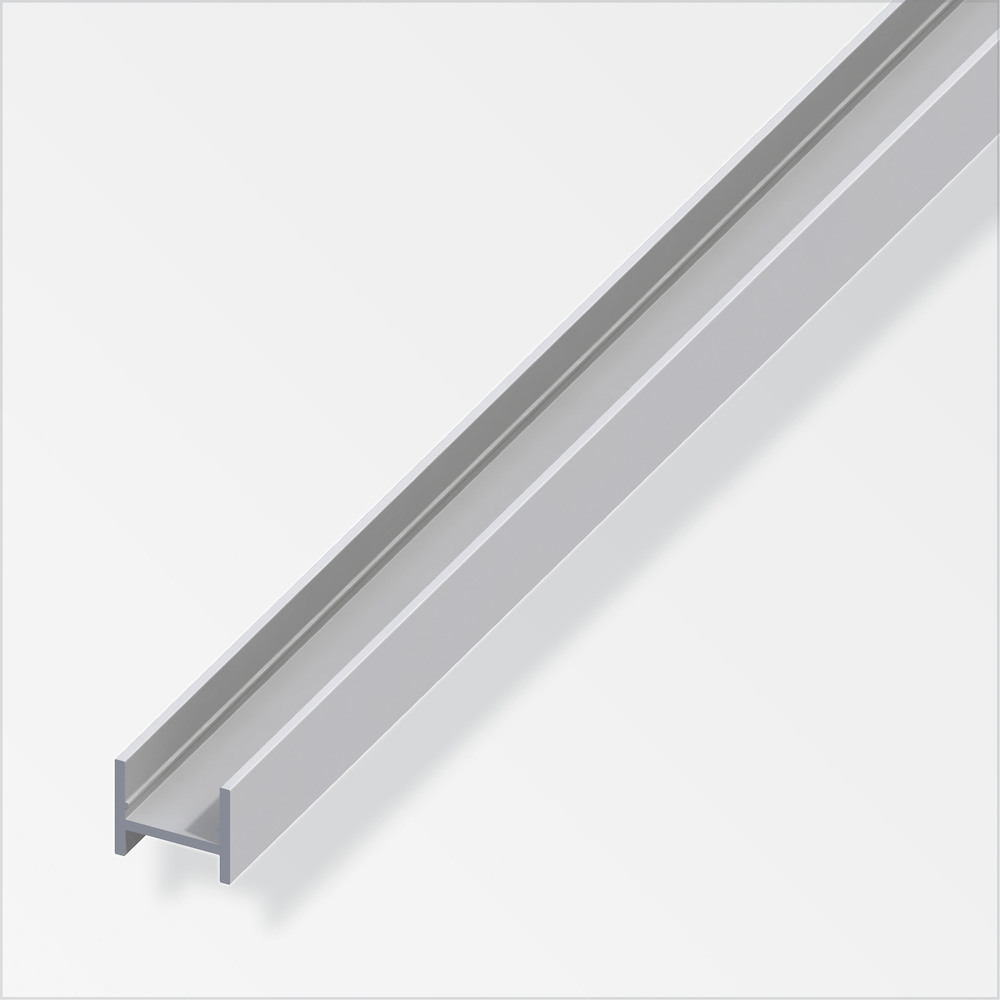 alfer Alu H-Profil 14 x 16,5 x 1,5mm, Lg. 1000mm,