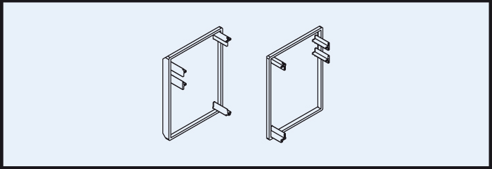 HAWA Porta 100 GMD Endkappen-Set