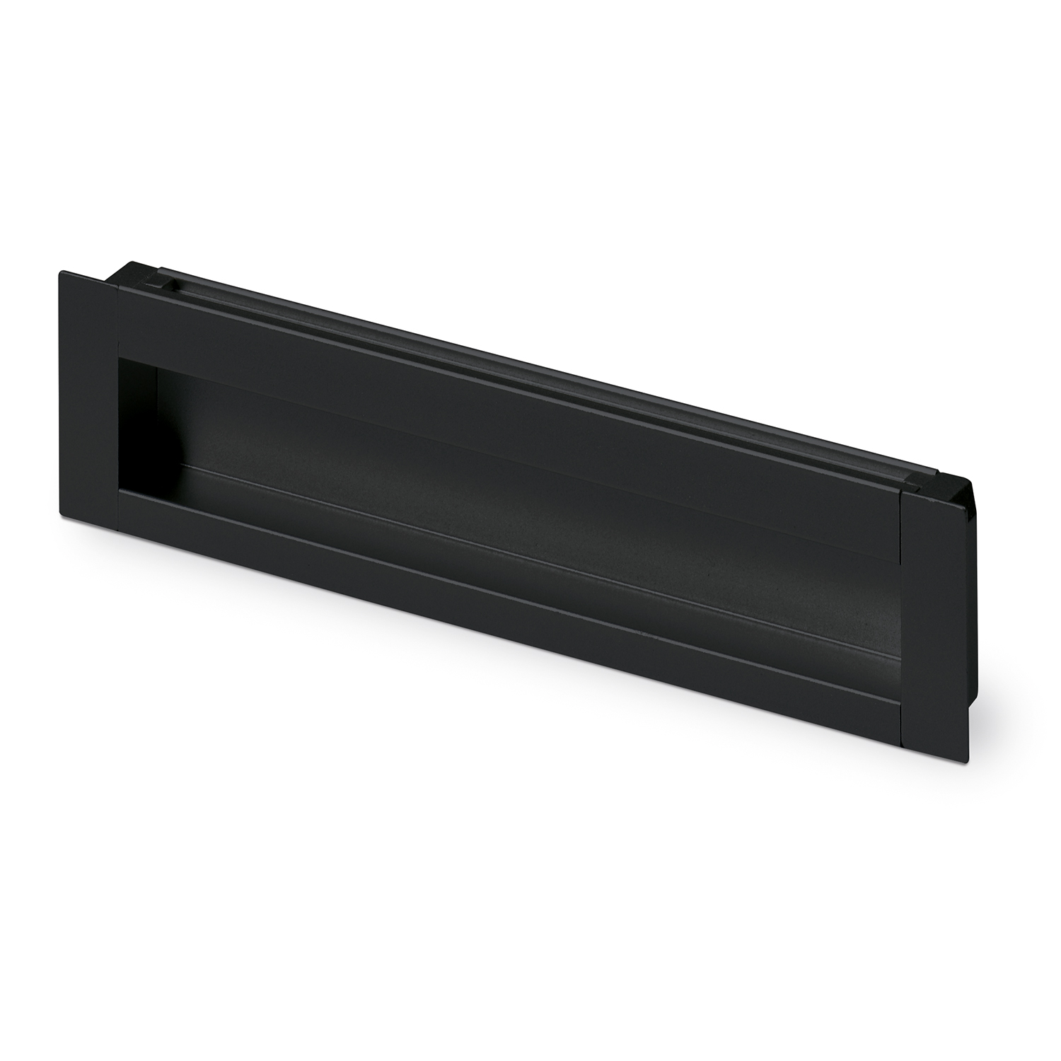 Griffmuschel NIDUM Schwarz matt BA 128