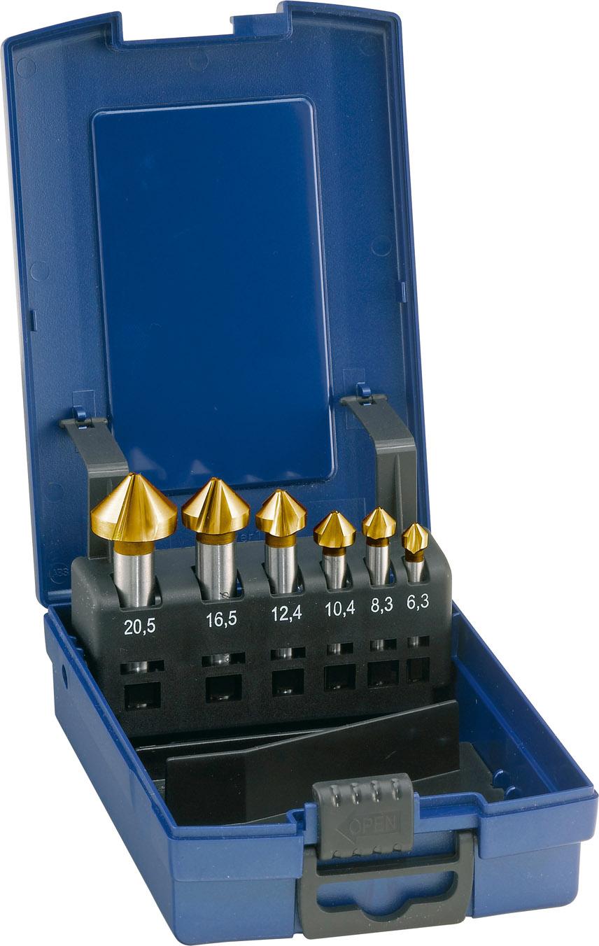 Forum Kegelsenker-Satz DIN335-C HSS 90° TiN 6,3-