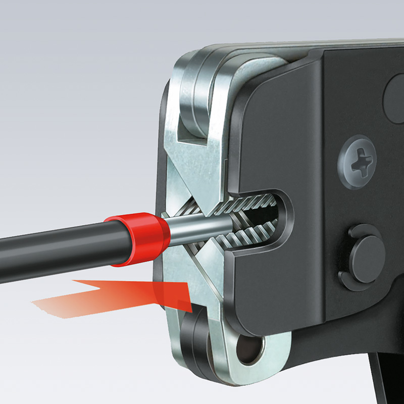 Artikelbild 2 des Artikels KNIPEX Crimpzange für Aderendhülsen 975308