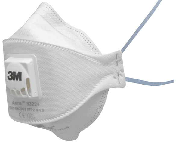 3M Atemschutzmaske Aura 9322+ FF P2