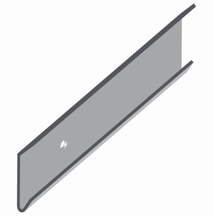 248300120.jpg Dolle Wandbefestigungsleiste 1640 mm weiß