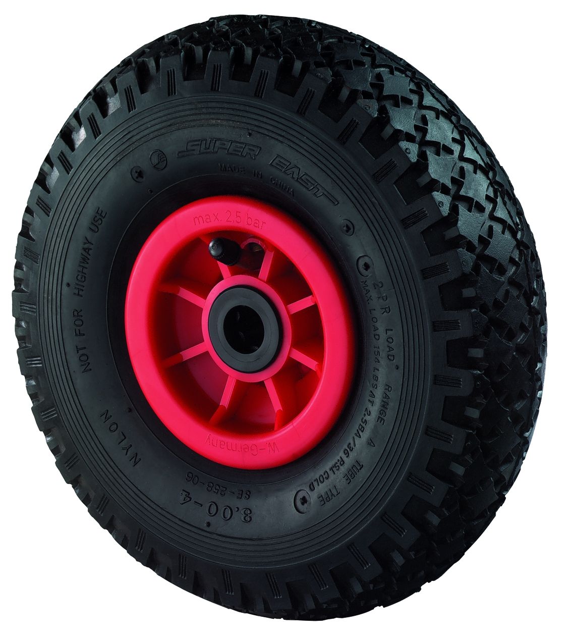 Artikelbild 1 des Artikels Rad luftbereift Ø260mm Achs-Ø 25mm Nabenlänge 75mm Rad luftbereift Ø260mm Achs-Ø 25mm Nabenlänge 75mm