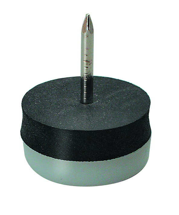 Elastische Plastikgleiter Nr. 73/ 15 mm weiß