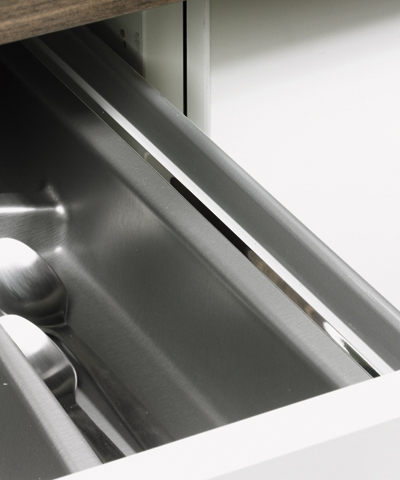 InnoTech Abschlußprofil 620 mm Chrom-Finish