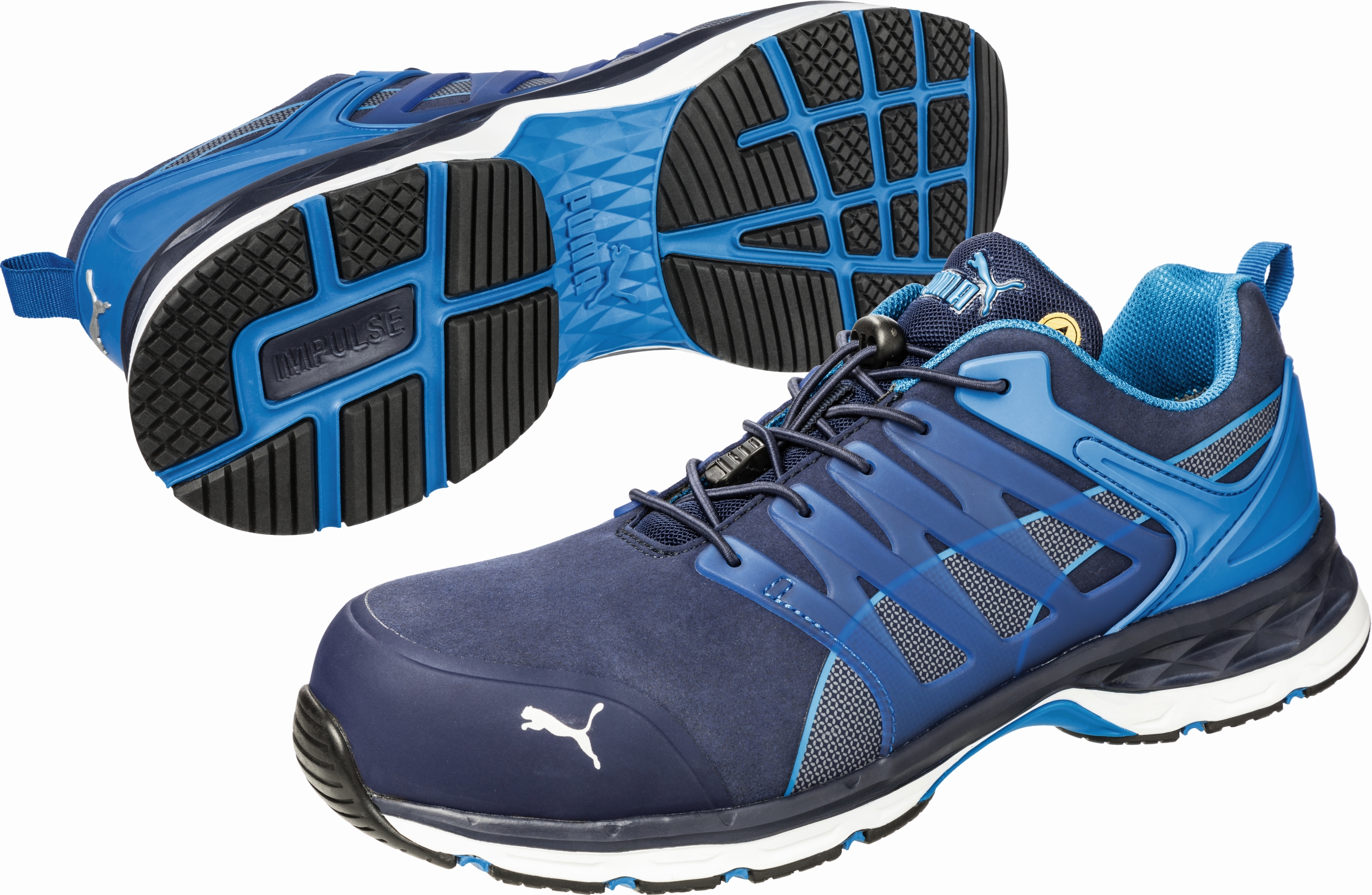Puma Sicherheitsschuh Velocity 2.0 Blue Low Gr. 39