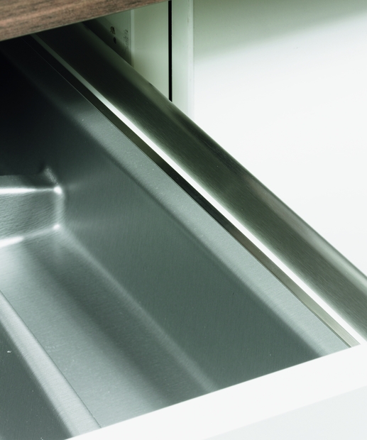 InnoTech Abschlußprofil 470 mm Edelstahl-Finish