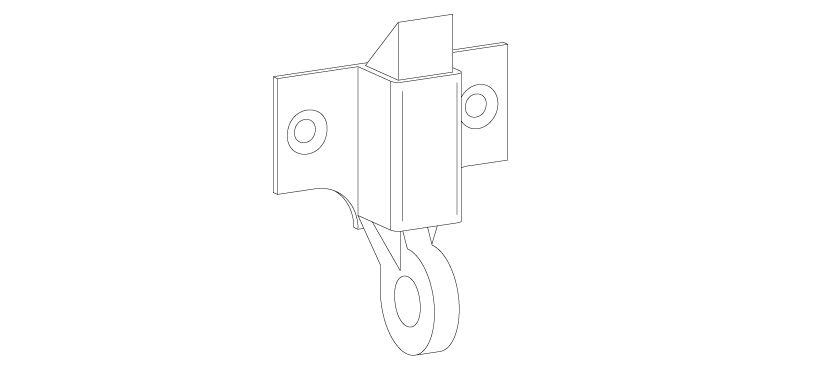 Artikelbild 2 des Artikels Oberlichtschnäpper # 825 hell verzinkt,