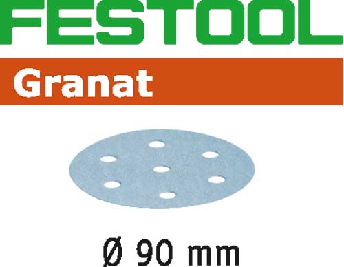 Festool Schleifscheiben 90mm Granat K1000