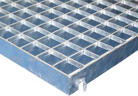 Industrie Gitterrost ohne Zarge 1000x1000mm