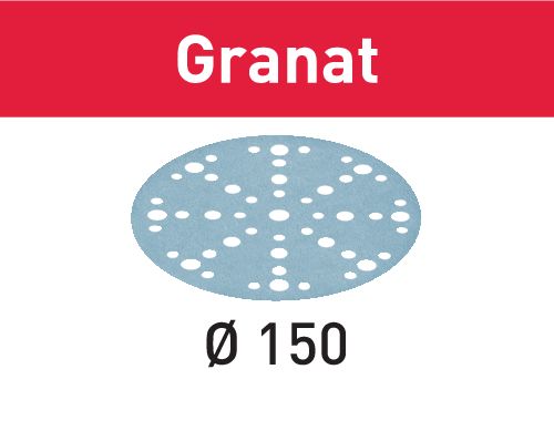 Artikelbild 1 des Artikels Festool Schleifscheiben STF D150/48 P100 Granat Festool Schleifscheiben STF D150/48 P100 Granat