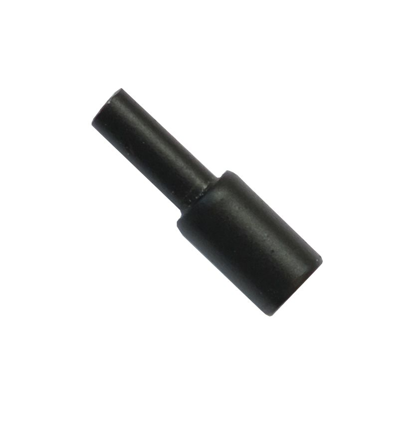 Bodenträger mit Ansatz für Bohrung Ø 3mm, schwarz