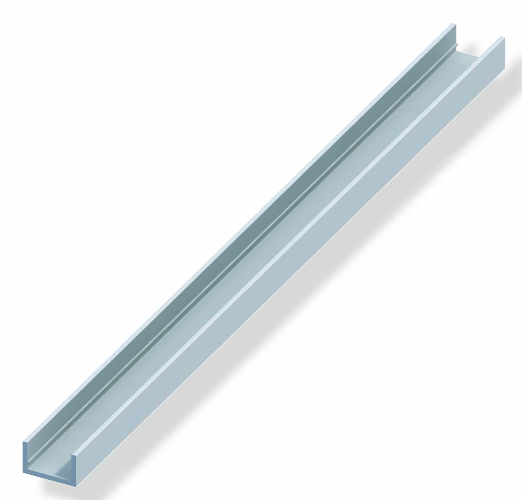 Artikelbild 1 des Artikels alfer Alu U-Profil 10 x 11,5 x 1,5mm, Lg. 1000mm alfer Alu U-Profil 10 x 11,5 x 1,5mm, Lg. 1000mm