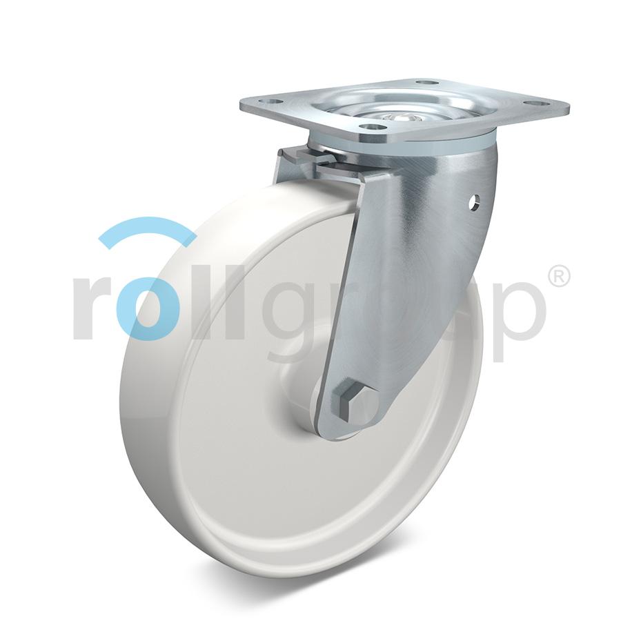 Artikelbild 1 des Artikels Lenkrolle Polyamidrad Ø 125mm, Bauh. 155mm, Lenkrolle Polyamidrad Ø 125mm, Bauh. 155mm,