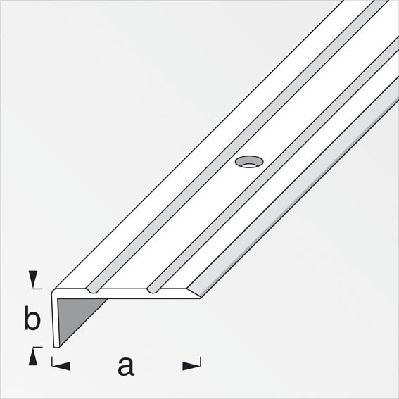 Artikelbild 2 des Artikels alfer Alu Winkel-Abschlußprof. 25 x10mm Lg. 1000mm