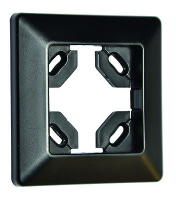 Rahmen schwarz, für LED- Funk Contoller, Abmessung