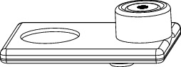 57425 Adapter mit Magnet für Kontaktgeber