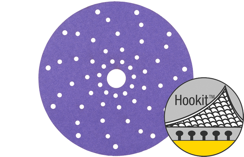 3M 737U Hookit Purple+ Schleifscheiben 150mm P120+