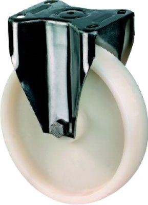 Artikelbild 2 des Artikels Bockrolle Ø80mm Kunststoff weiß Bauhöhe 108mm