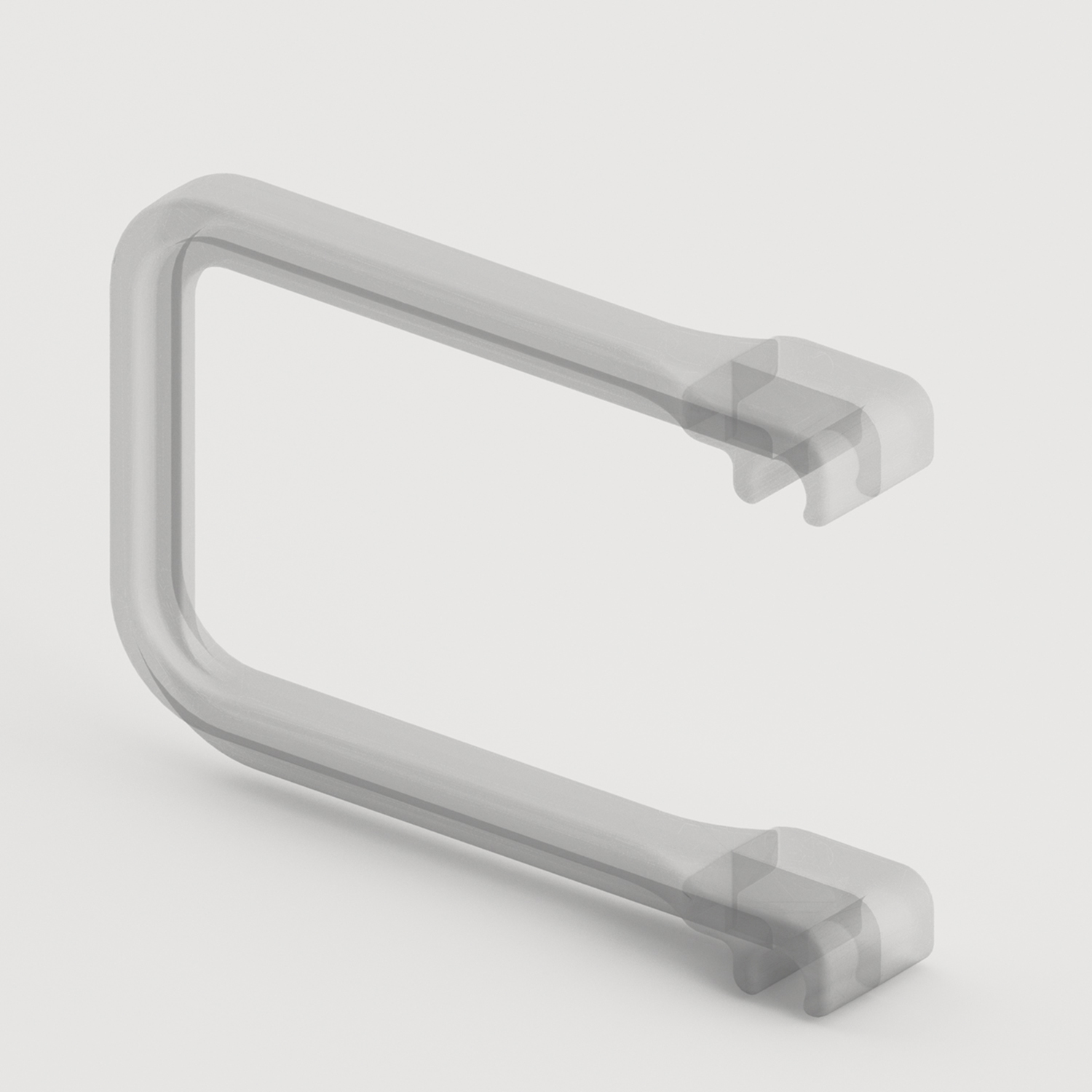 Trennbuegel-Set 100 Kst. transparent