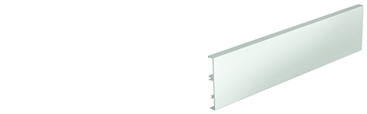 ArciTech Aluminiumrückwand H126 L1140 mm