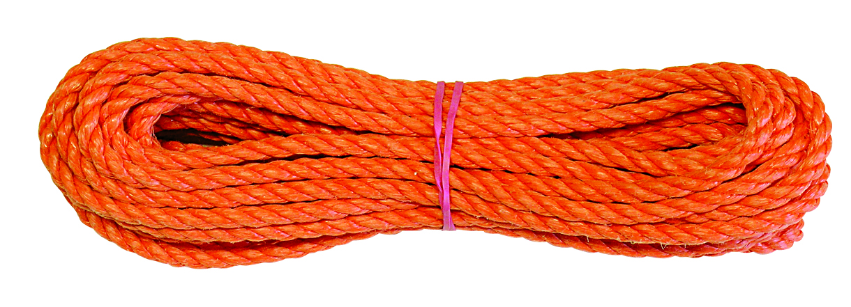Artikelbild 1 des Artikels Polypropylenseil, a 20 m, gedreht, 6 mm orange Polypropylenseil, a 20 m, gedreht, 6 mm orange