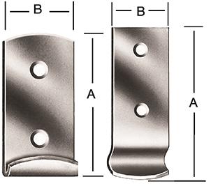 Artikelbild 1 des Artikels Vormann Schliesshaken 112x30mm, gekröpft, verzinkt Vormann Schliesshaken 112x30mm, gekröpft, verzinkt