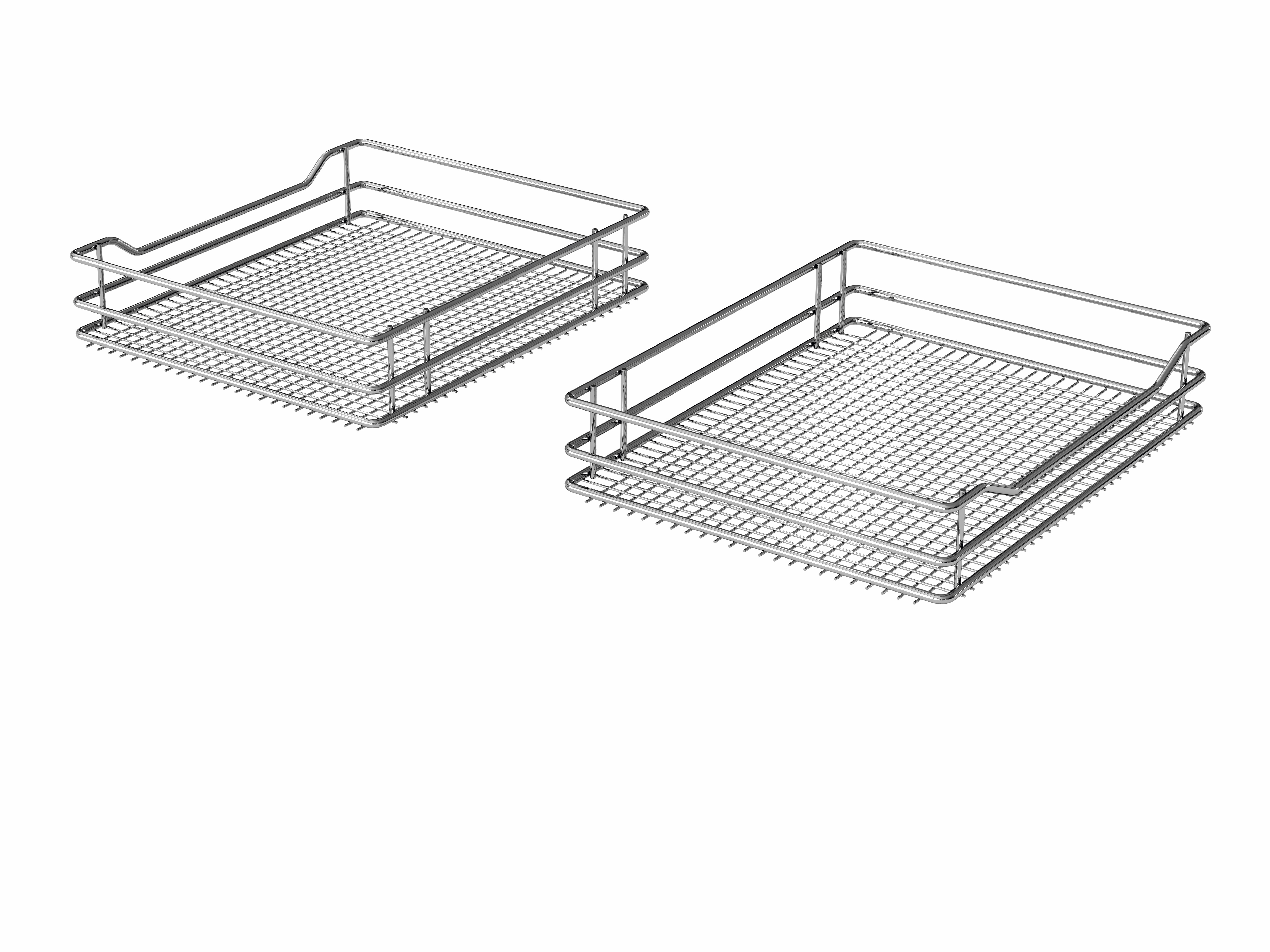 COR-Flex, Korbset, 4x 1000er Saphir, chrom