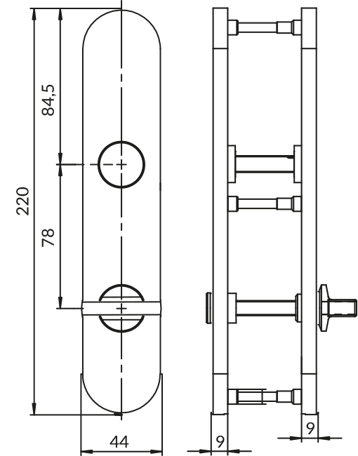 Artikelbild 2 des Artikels OGRO Premium ZT-Langschildpaar 7021L WC