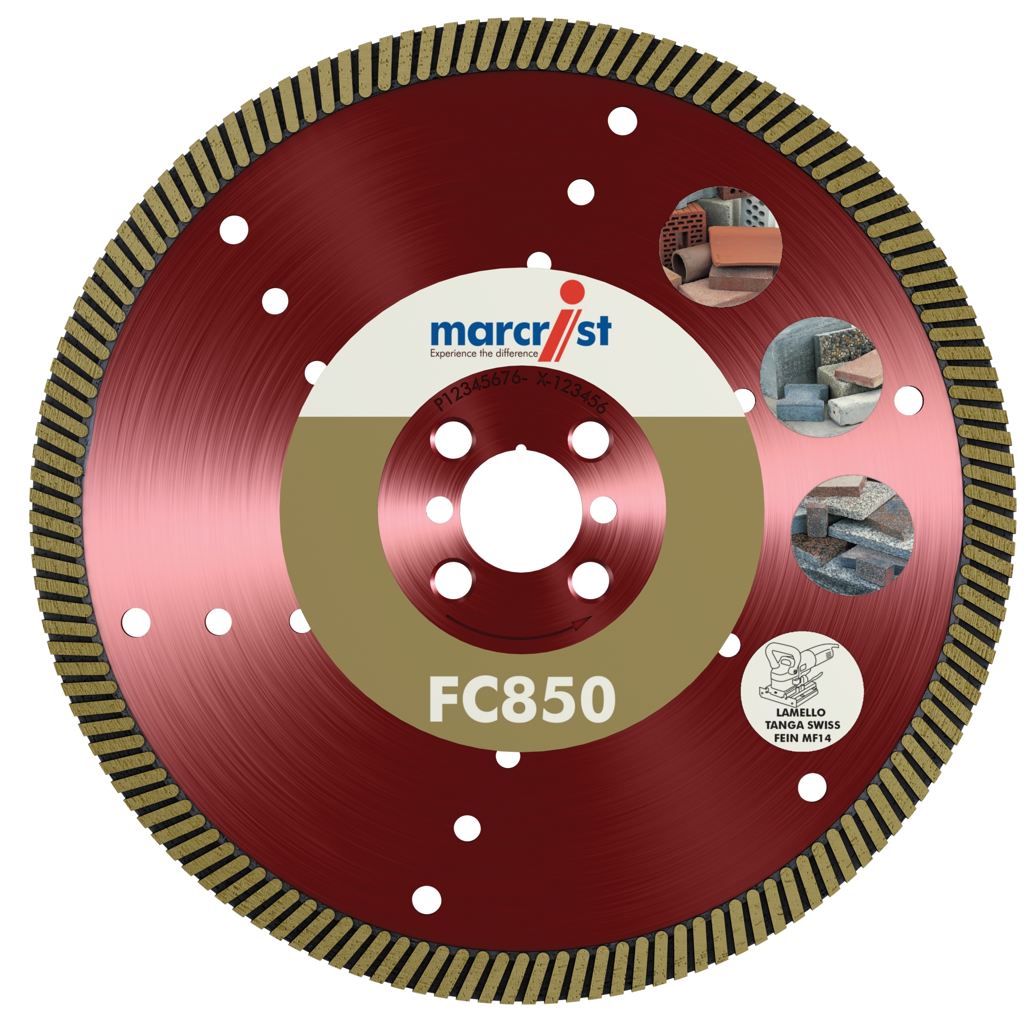 Diamant-Trennscheibe 150mm FC850 für Montagefräsen