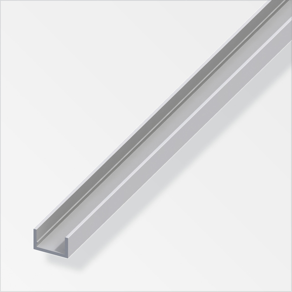 Artikelbild 3 des Artikels alfer Alu U-Profil 10 x 19,5 x 1,5mm, Lg. 1000mm