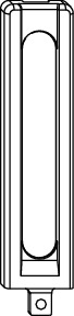 360231 Abdeckkappe Ecklager PVC und DT lang silber