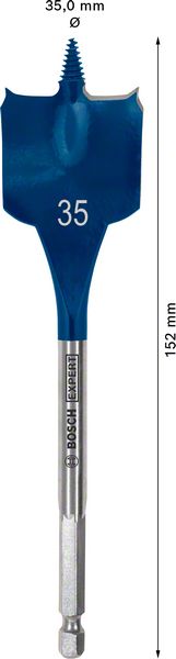 Artikelbild 4 des Artikels Bosch SELFCUT EXPERT Flachfräsbohrer 35x152mm