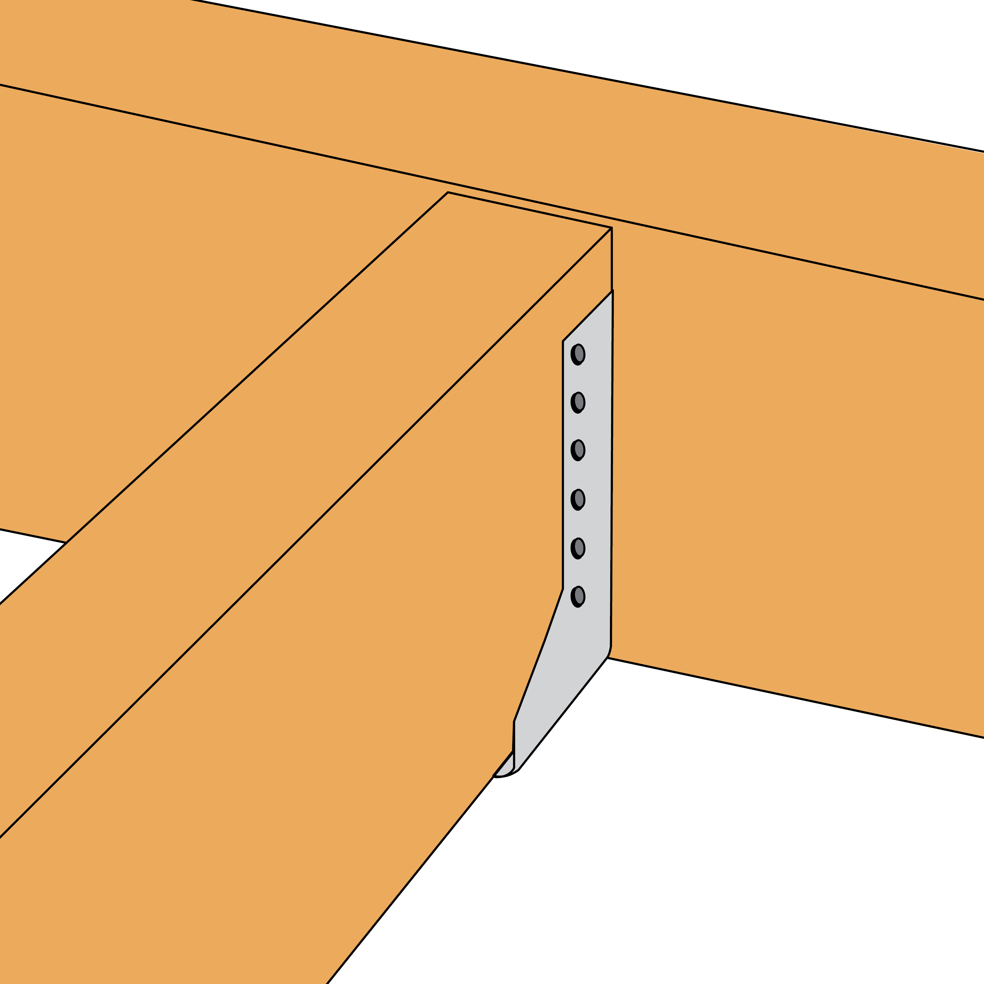Artikelbild 2 des Artikels Simpson Balkenschuh innenliegend BSIN 100x170mm