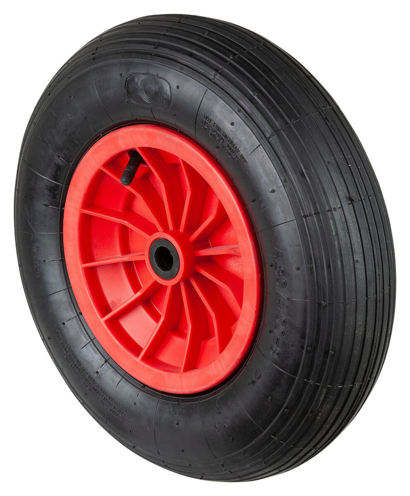 Artikelbild 4 des Artikels Schubkarrenrad luftber. Ø400mm Achs-Ø 20mm NL 75mm
