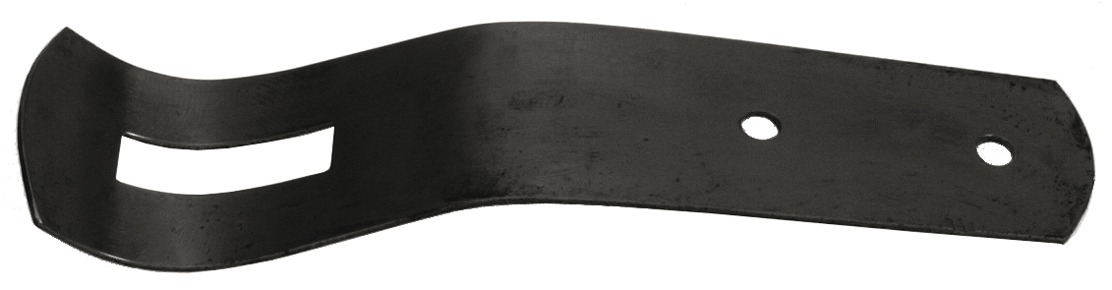 Schrankfeder ohne Haken, gebläut, Länge 100mm