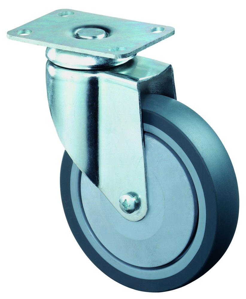 Artikelbild 2 des Artikels Apparate-Lenkrolle Ø125mm Gummi Bauhöhe 162,5mm