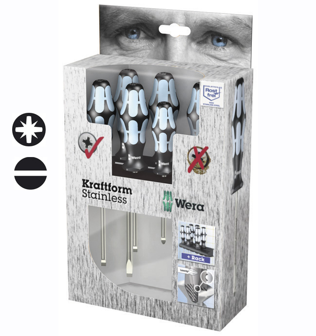 Wera Schraubendreher-Satz 3334/3355/6 PZ/Schlitz