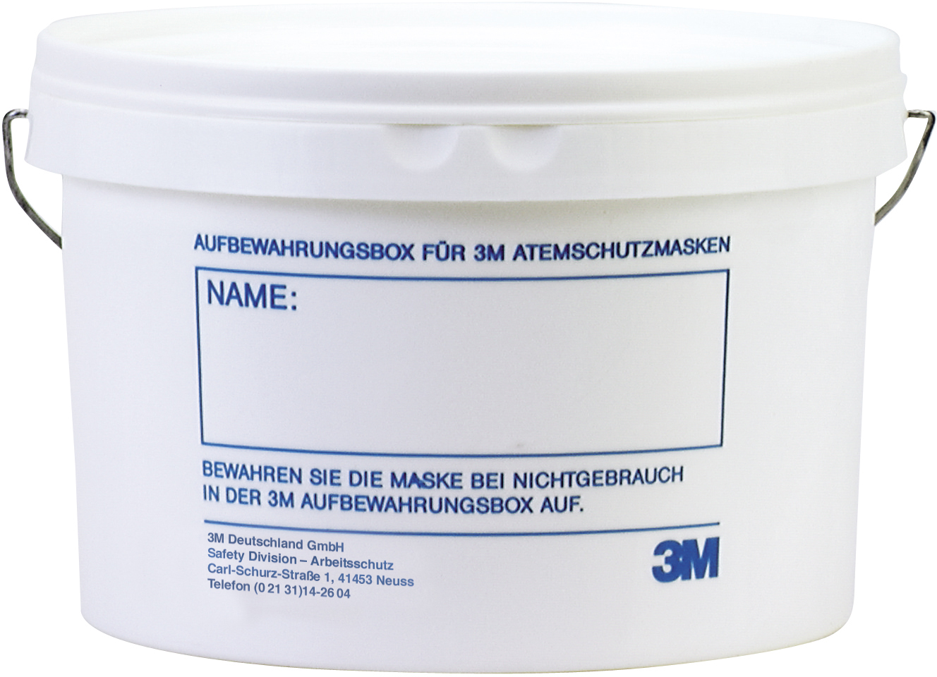 3M Aufbewahrungsbox für Atemschutzmasken