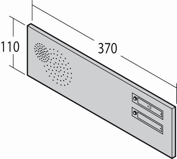 Artikelbild 1 des Artikels Renz Frontplatte 370x110x11mm 17-0-17276 Renz Frontplatte 370x110x11mm 17-0-17276