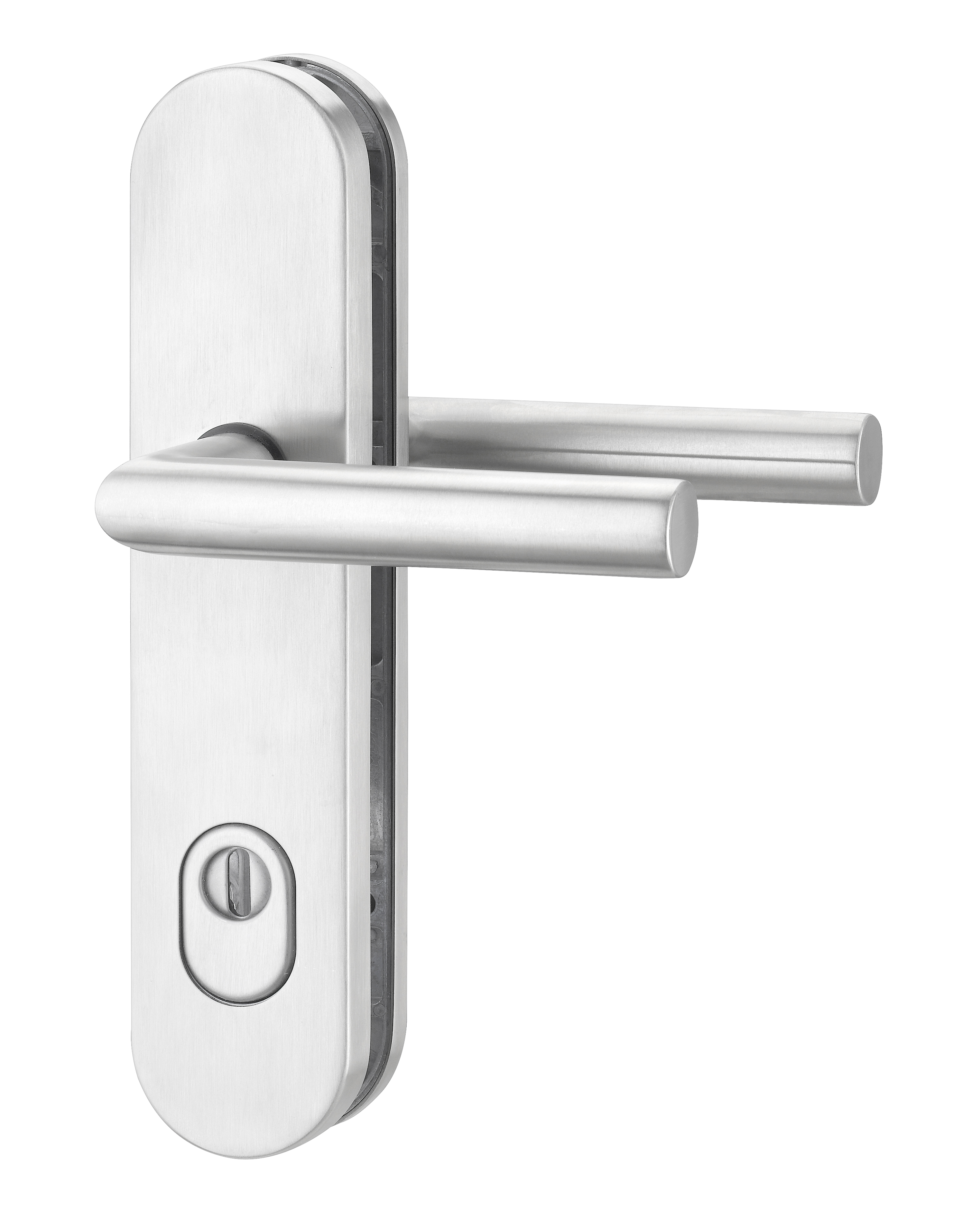 Artikelbild 1 des Artikels EDI HT-Schutzdrückergarnitur ZA Logo ES1 - F 1 EDI HT-Schutzdrückergarnitur ZA Logo ES1 - F 1