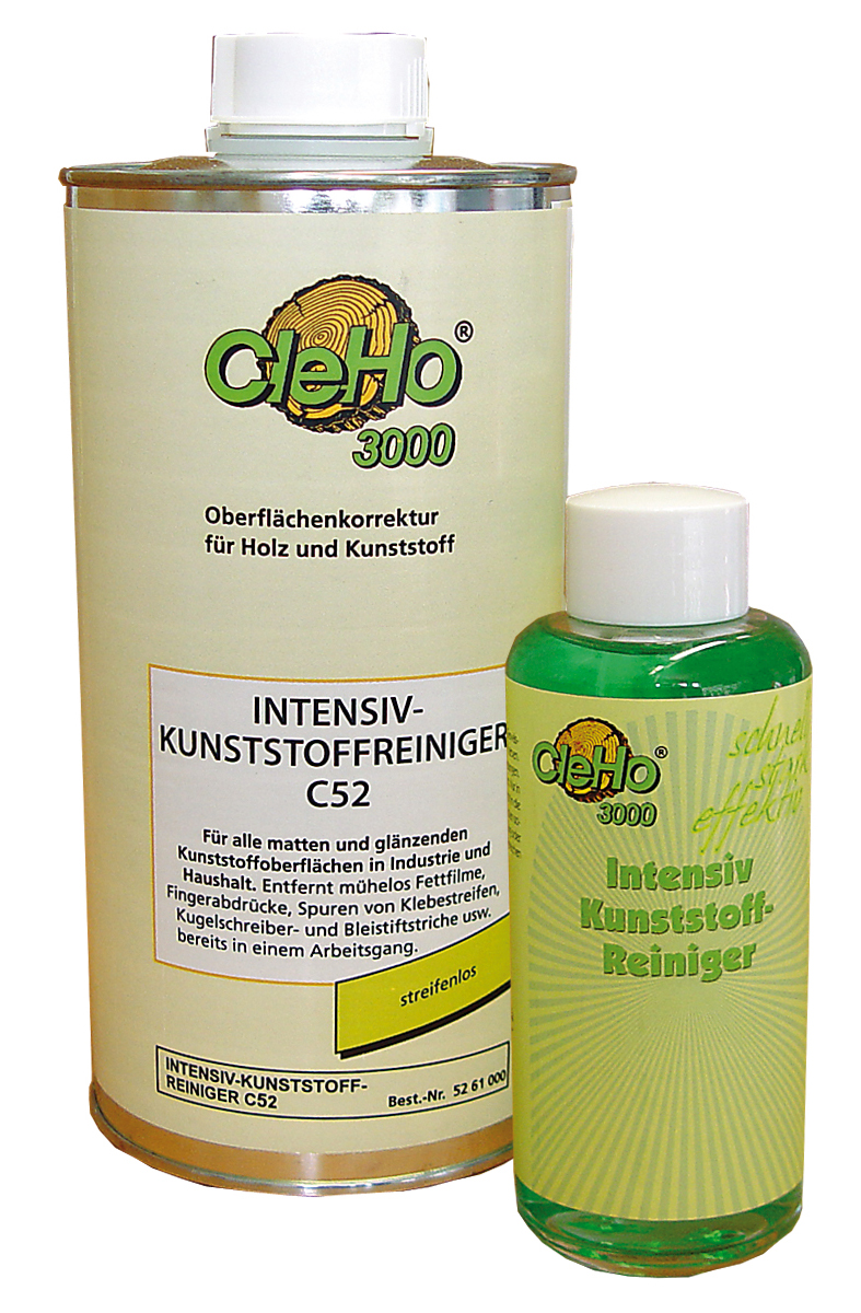 CleHo Intensiv Kunststoff-Reiniger C 52