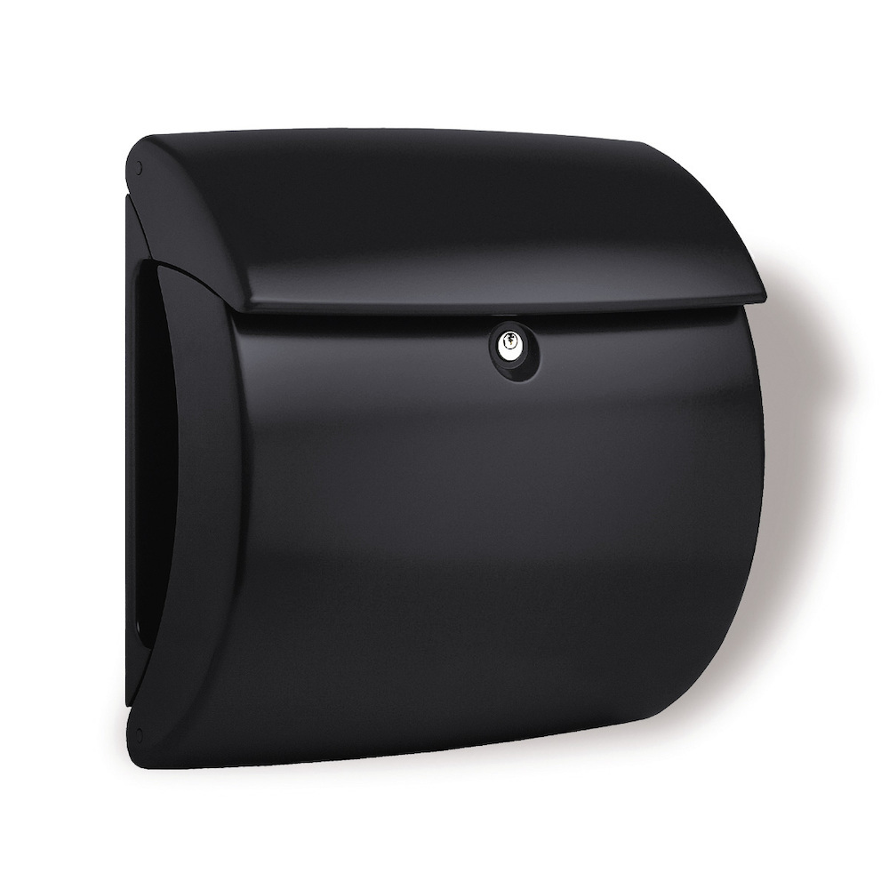 Artikelbild 2 des Artikels Burg Briefkasten Kiel 886 S schwarz Kunststoff